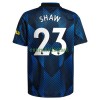 Maillot de Supporter Manchester United Luke Shaw 23 Troisième 2021-22 Pour Homme